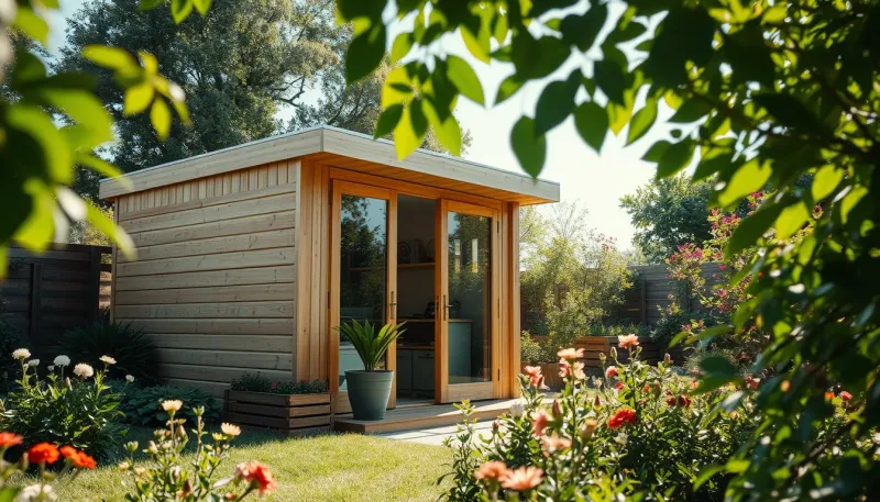 Abri de jardin design et minimalisme : allier esthétique et fonctionnalité