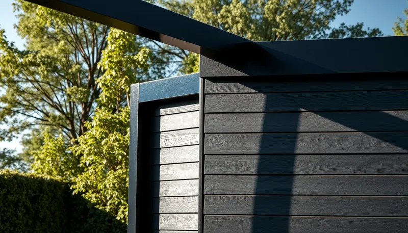 Bardage noir ou gris anthracite : comment choisir la teinte idéale pour votre abri